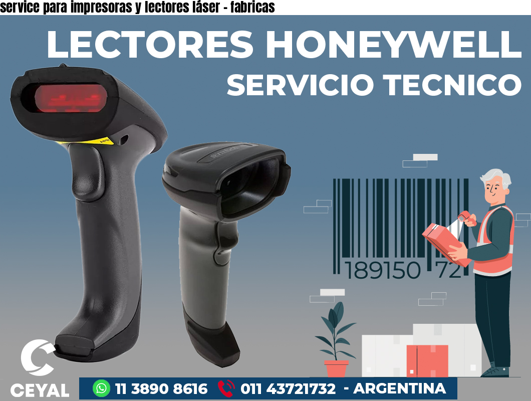 service para impresoras y lectores láser - fabricas