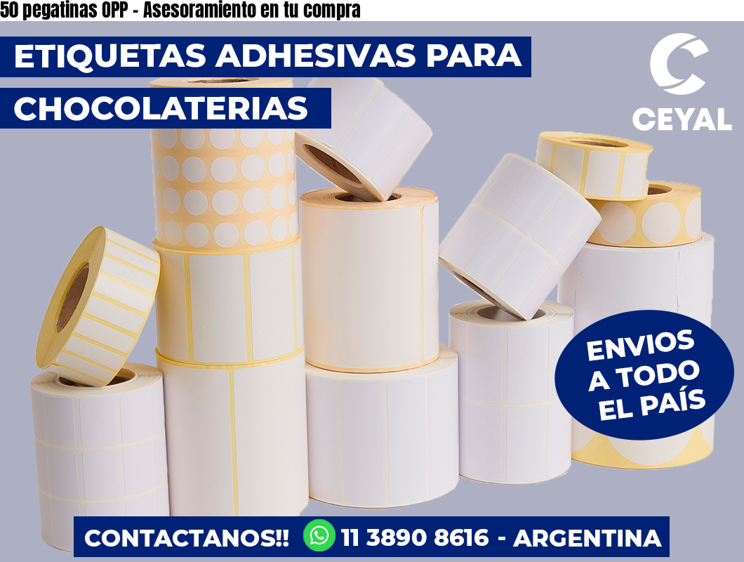 50 pegatinas OPP – Asesoramiento en tu compra