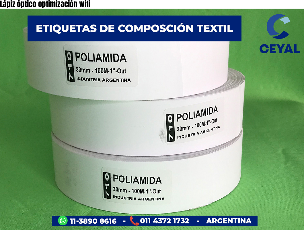 Lápiz óptico optimización wifi
