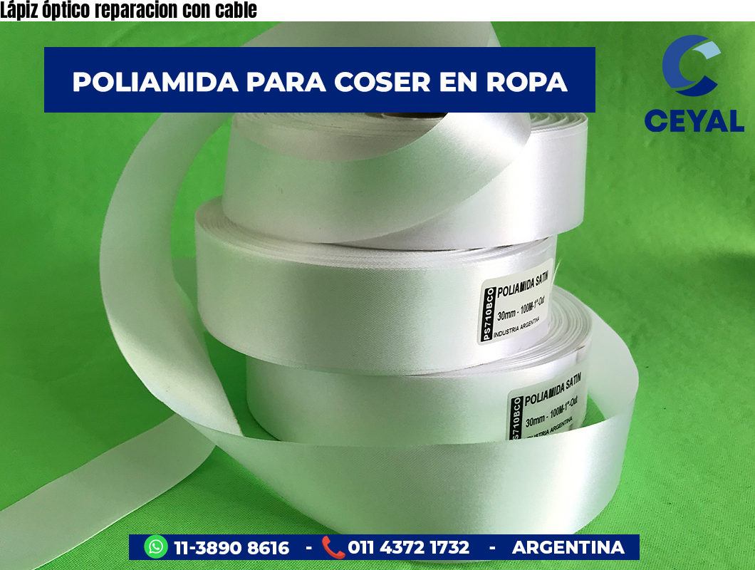 Lápiz óptico reparacion con cable