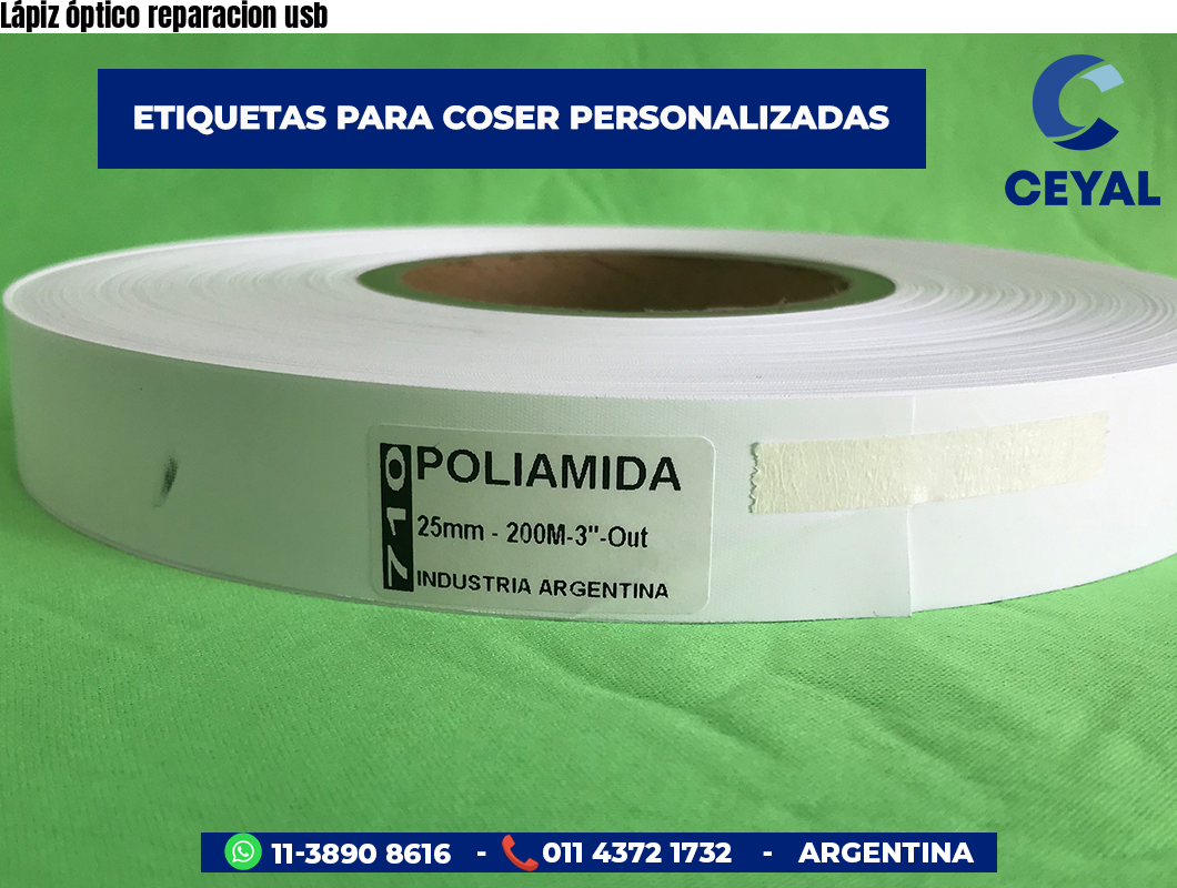 Lápiz óptico reparacion usb