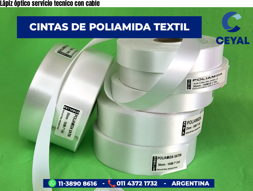 Lápiz óptico servicio tecnico con cable