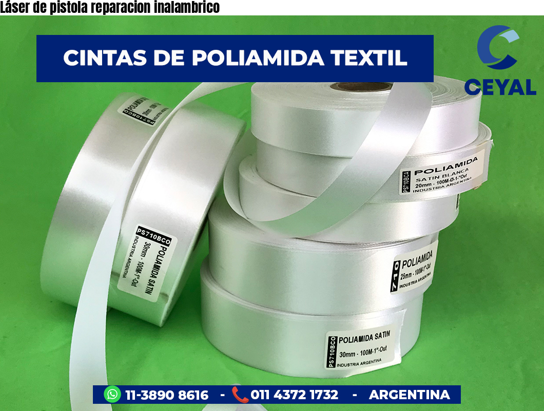 Láser de pistola reparacion inalambrico