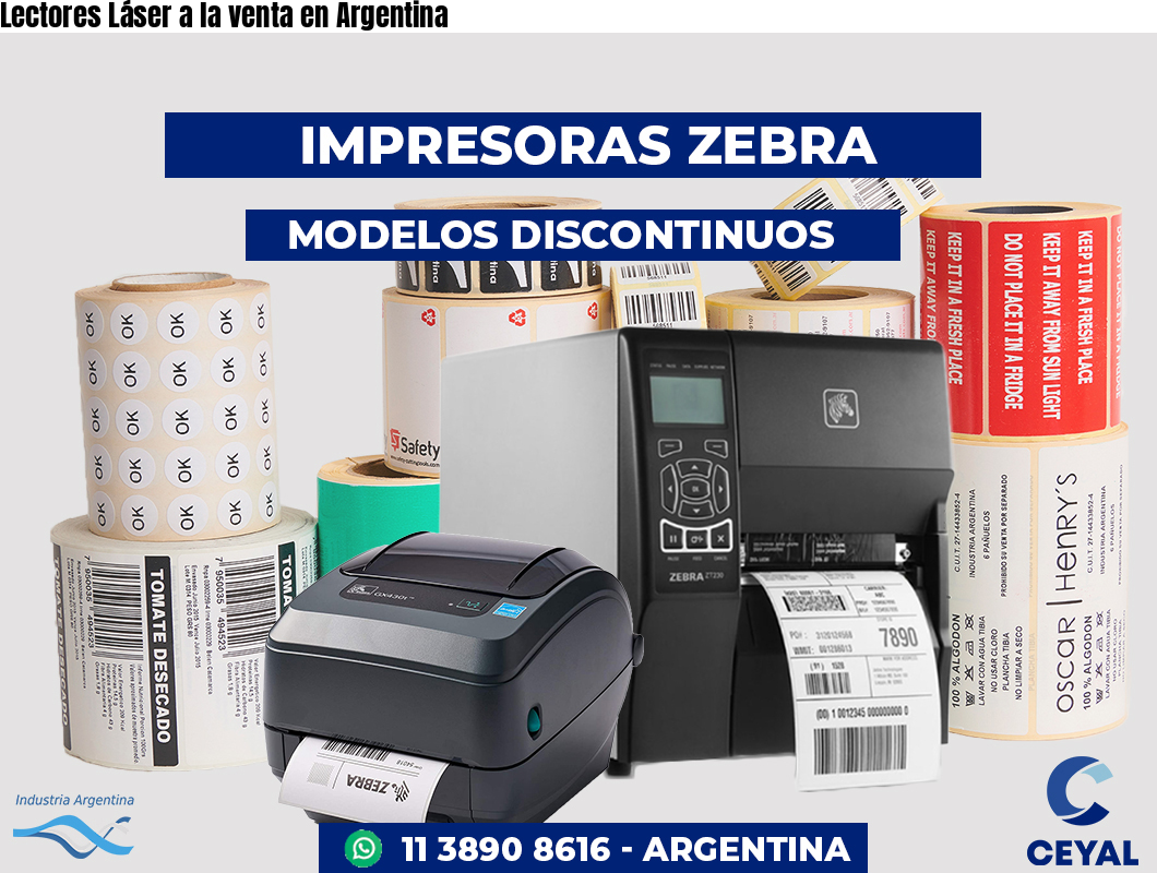 Lectores Láser a la venta en Argentina