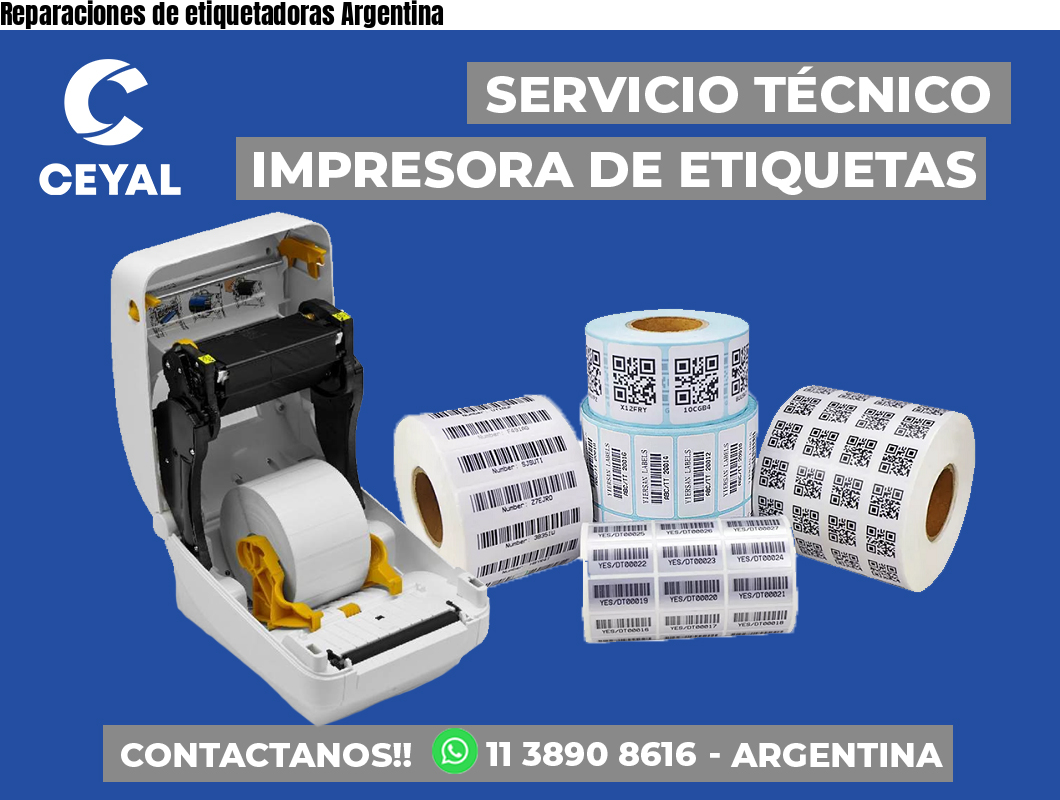 Reparaciones de etiquetadoras Argentina