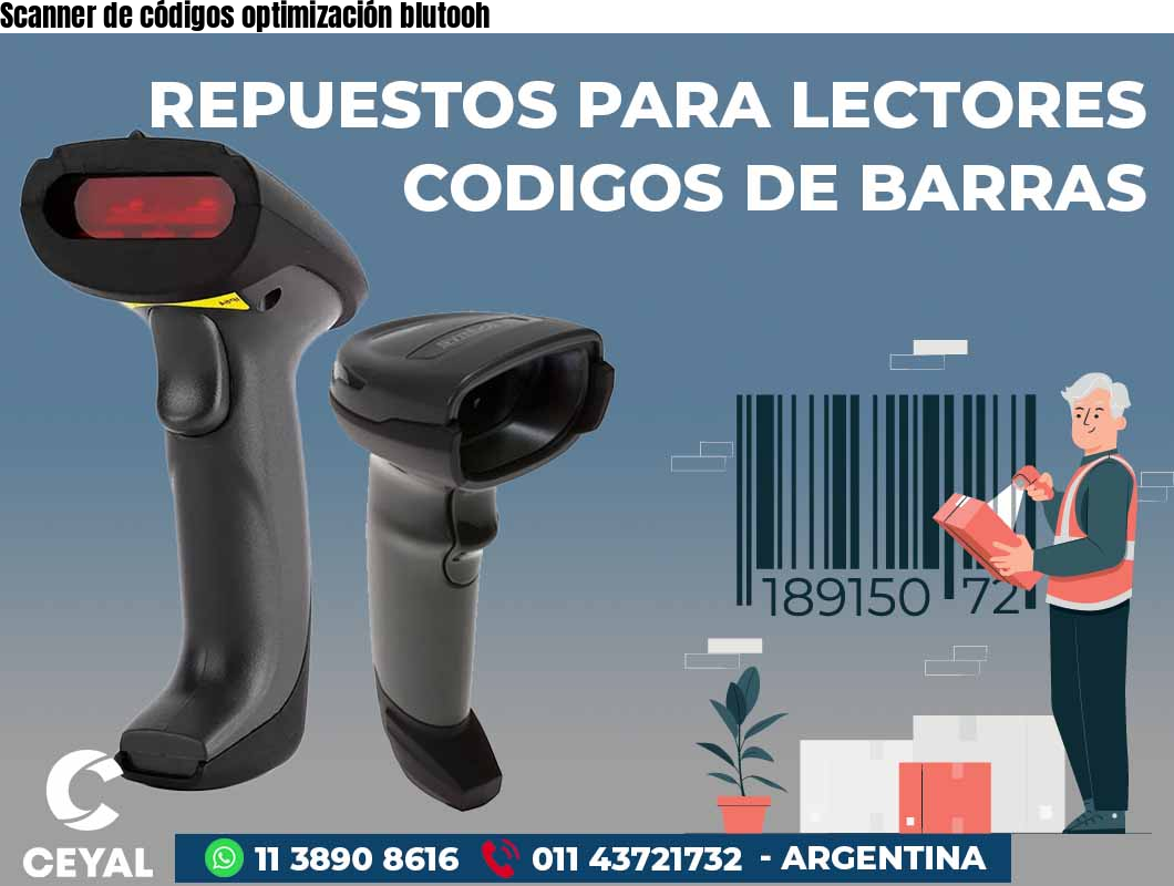 Scanner de códigos optimización blutooh