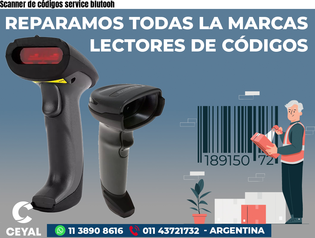 Scanner de códigos service blutooh
