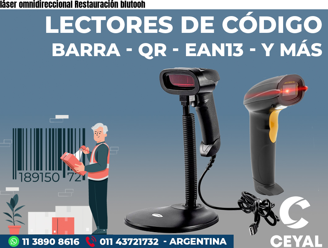 láser omnidireccional Restauración blutooh