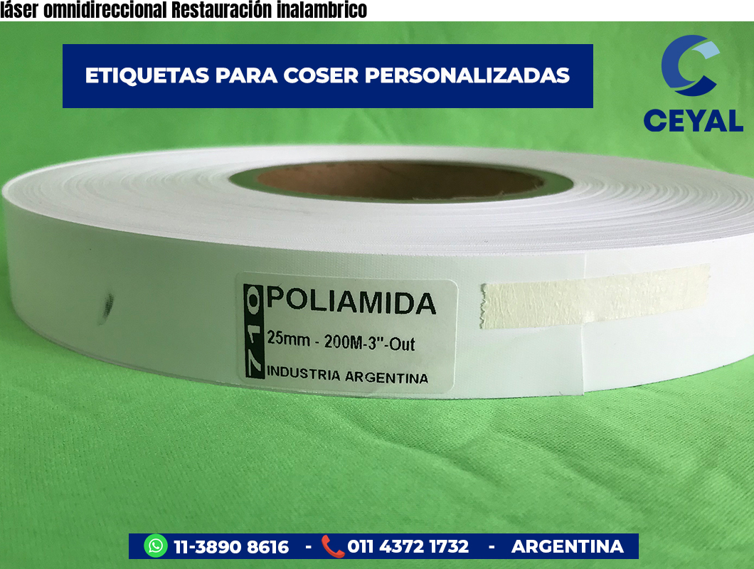 láser omnidireccional Restauración inalambrico
