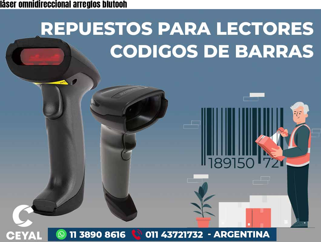 láser omnidireccional arreglos blutooh