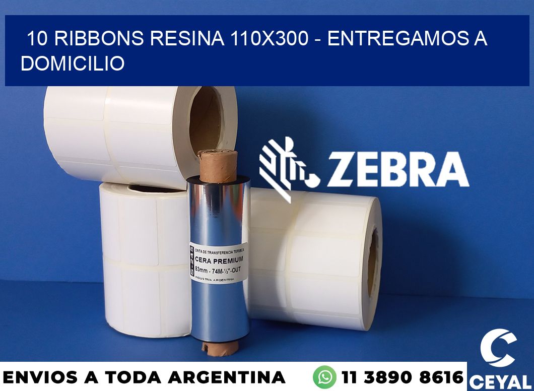 10 Ribbons resina 110x300 - entregamos a domicilio