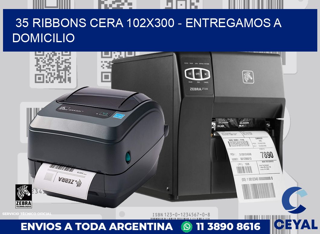 35 Ribbons cera 102x300 - entregamos a domicilio