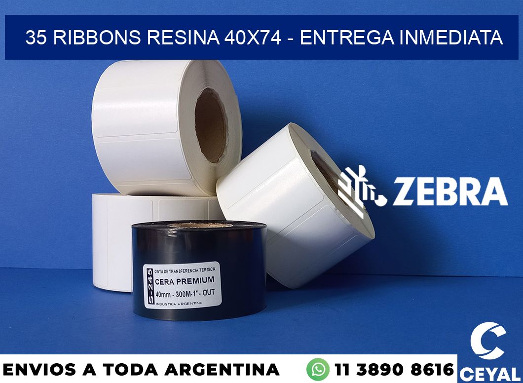 35 Ribbons resina 40x74 - Entrega inmediata