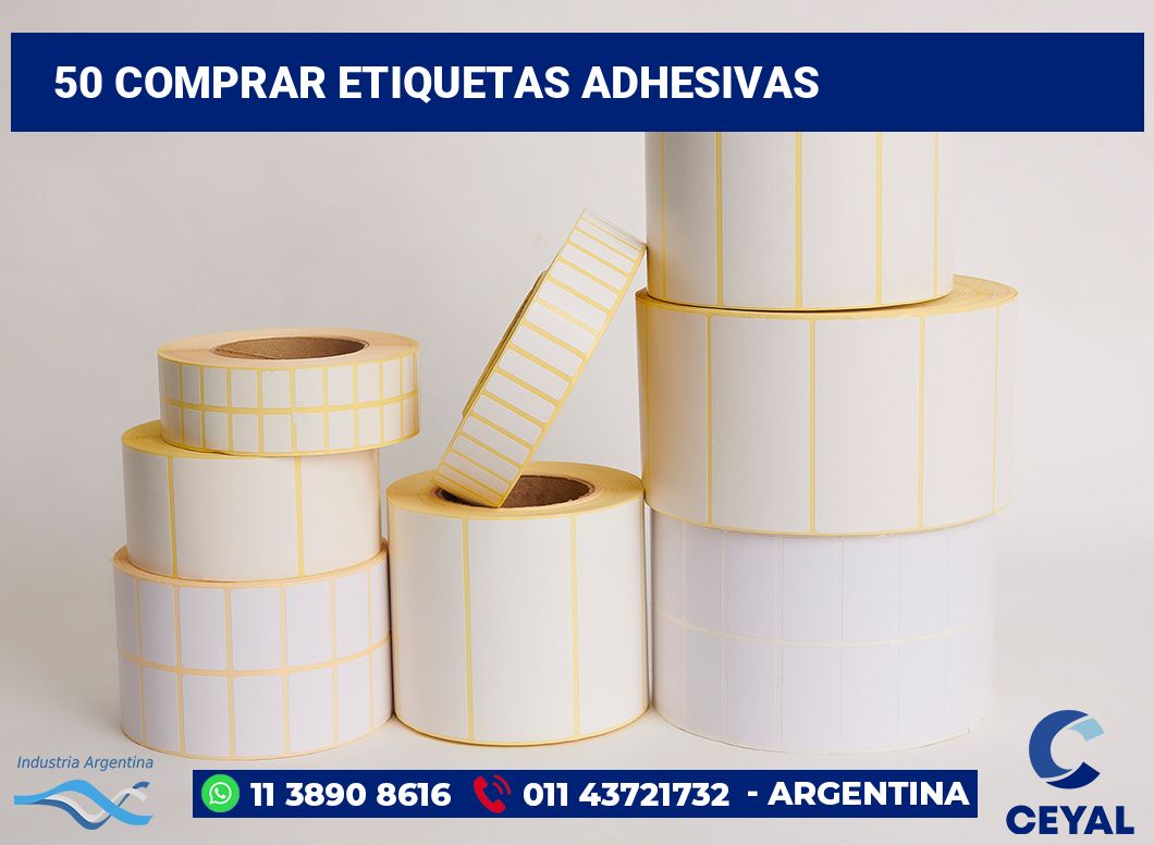 50 Comprar etiquetas adhesivas