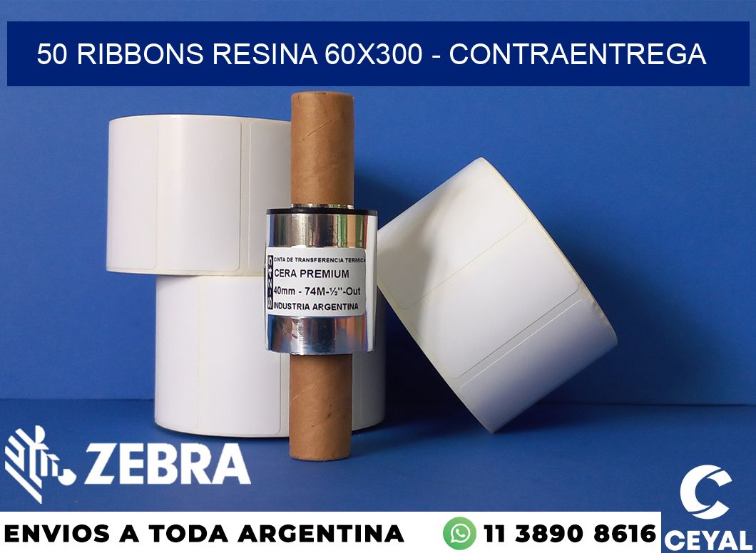 50 Ribbons resina 60x300 - contraentrega