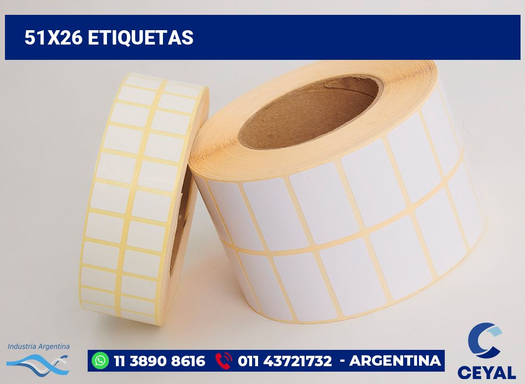 51x26 Etiquetas
