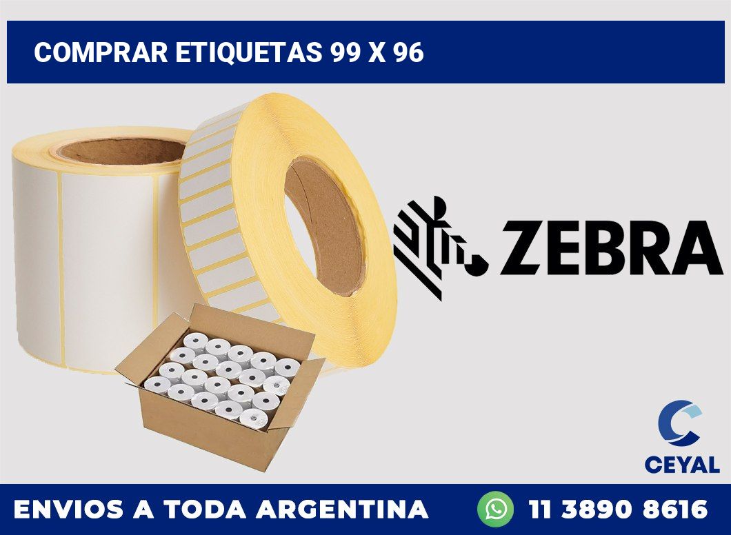 Comprar etiquetas 99 x 96