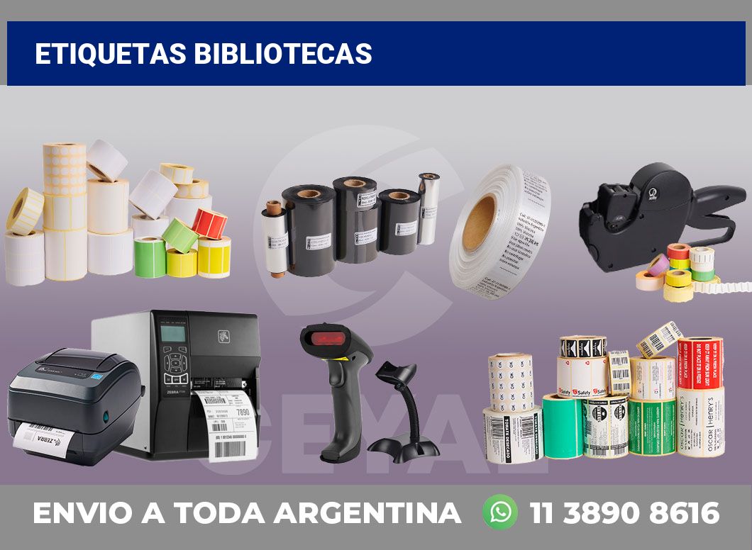 Etiquetas Bibliotecas