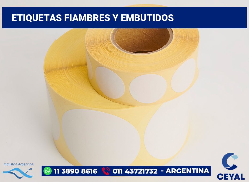 Etiquetas Fiambres y embutidos