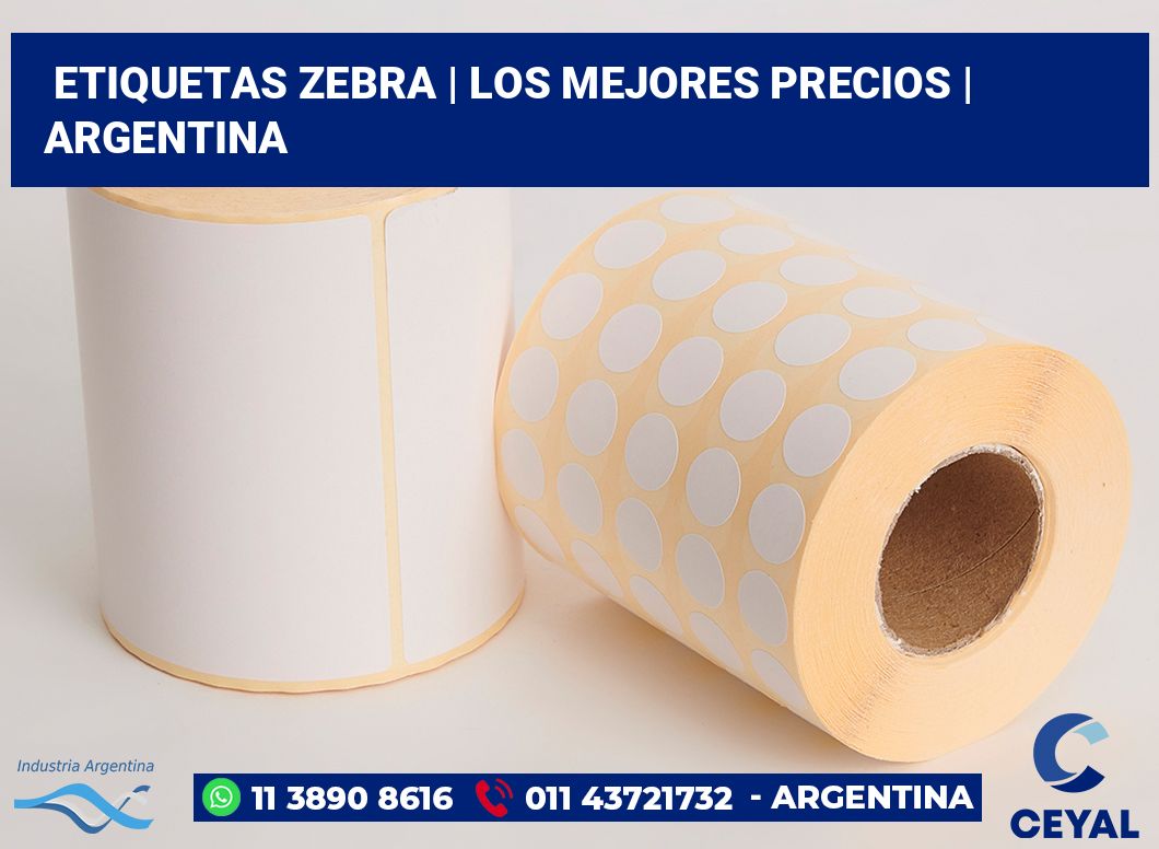 Etiquetas Zebra | Los mejores precios | Argentina