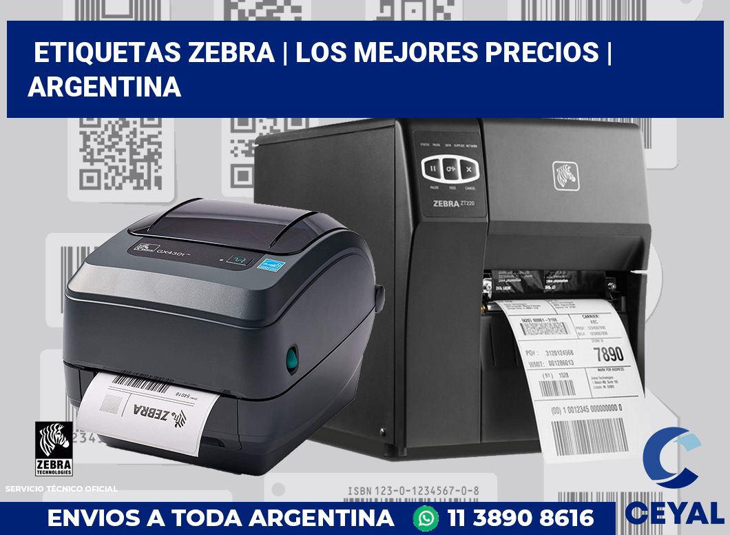 Etiquetas Zebra | Los mejores precios | Argentina