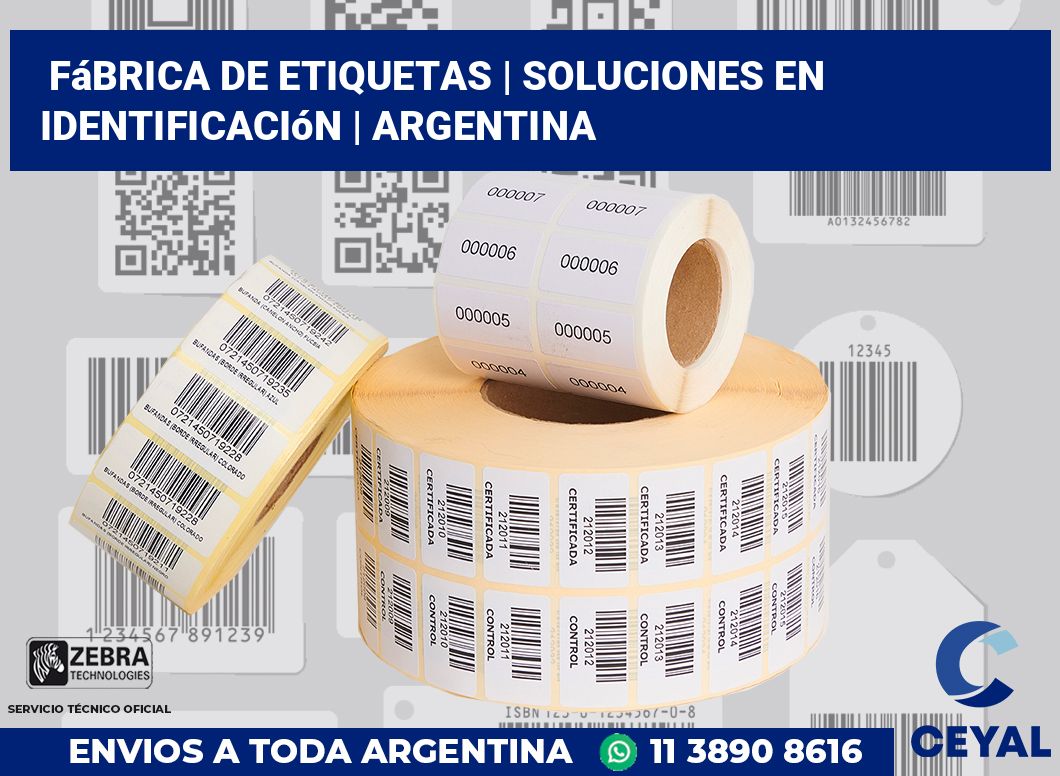 Fábrica de etiquetas | Soluciones en identificación | Argentina