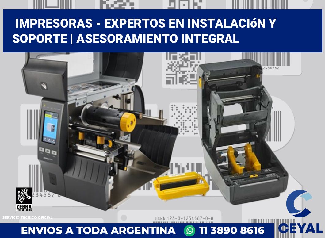 Impresoras - Expertos en instalación y soporte | Asesoramiento integral