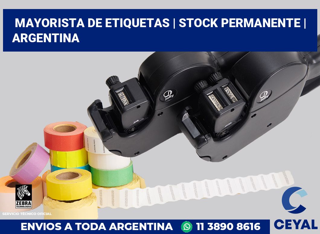 Mayorista de etiquetas | Stock permanente | Argentina