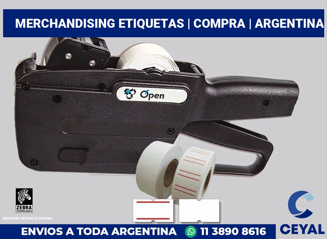 Merchandising etiquetas | Compra | Argentina