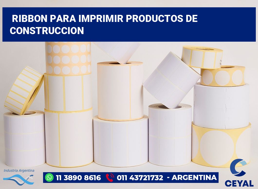 Ribbon para imprimir Productos de construccion
