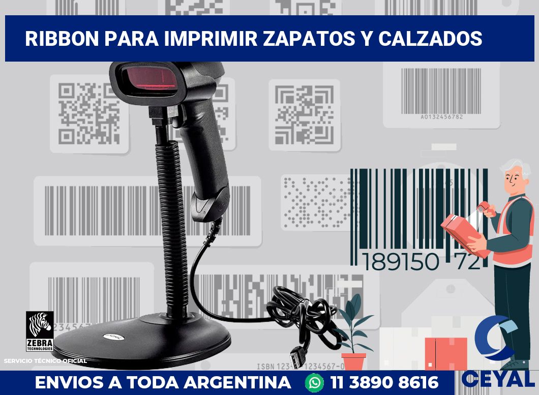 Ribbon para imprimir Zapatos y calzados