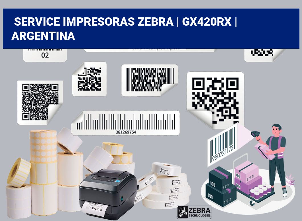 Service impresoras Zebra | GX420Rx | Argentina