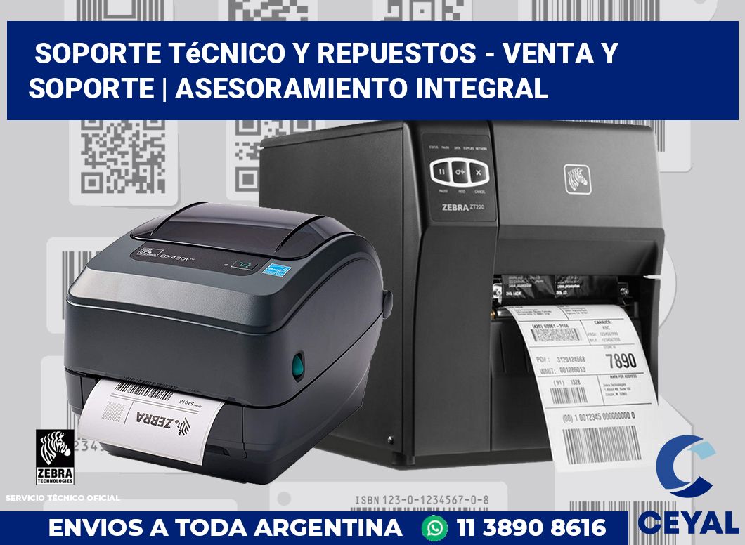 Soporte Técnico y Repuestos - Venta y soporte | Asesoramiento integral