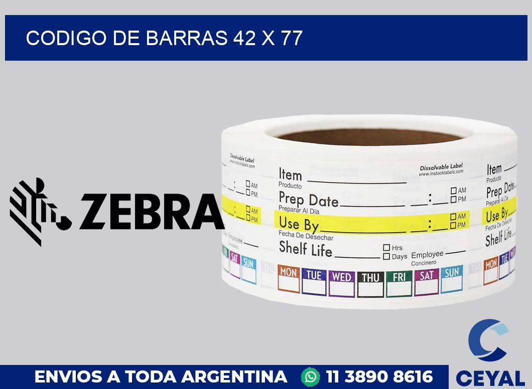 codigo de barras 42 x 77