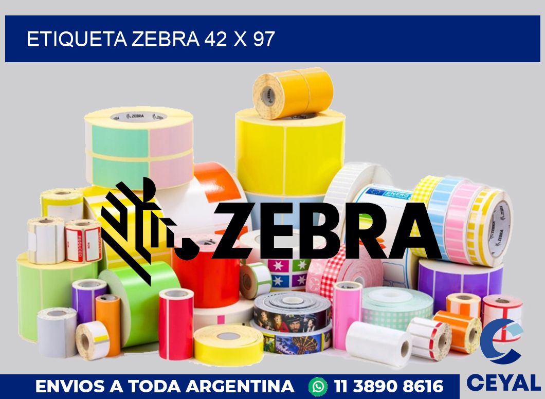 etiqueta zebra 42 x 97