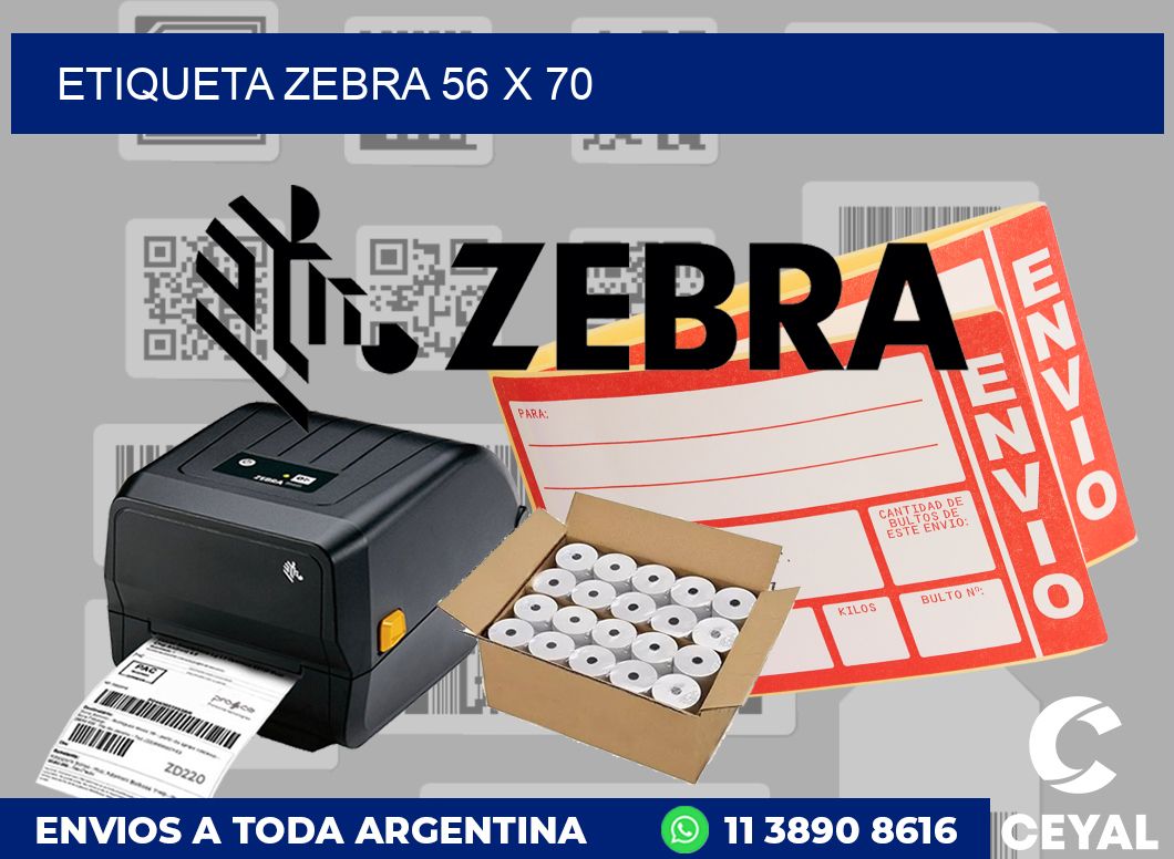 etiqueta zebra 56 x 70
