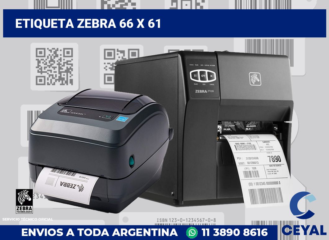 etiqueta zebra 66 x 61