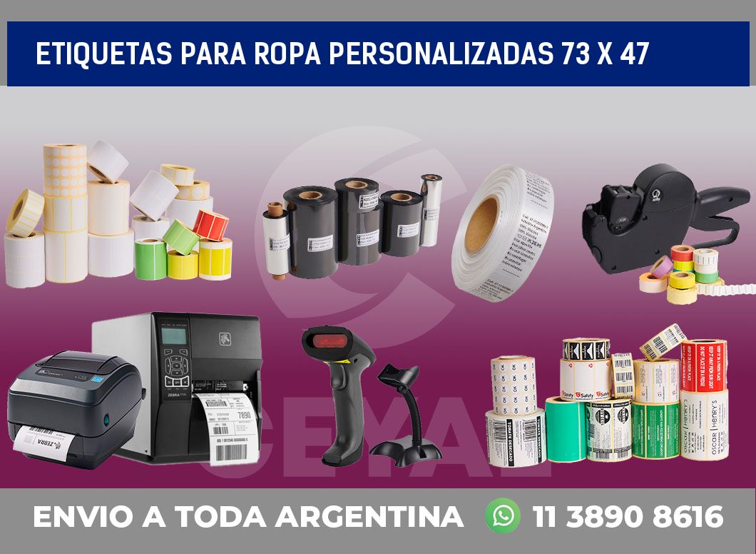 etiquetas para ropa personalizadas 73 x 47