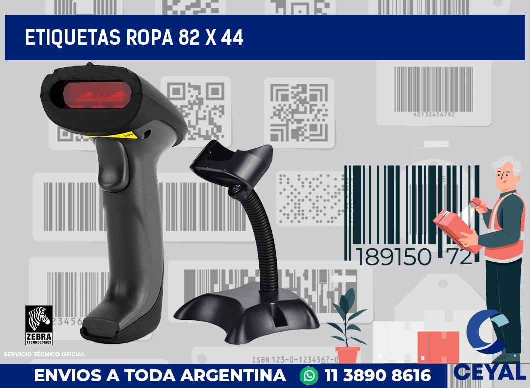 etiquetas ropa 82 x 44