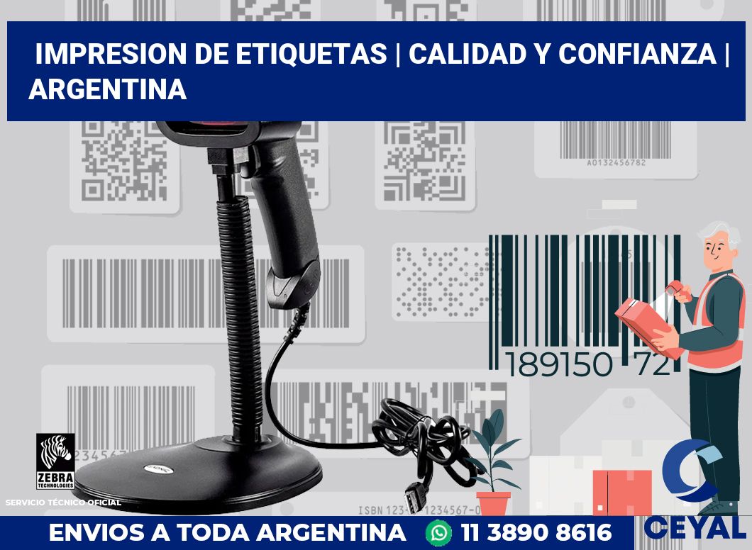 impresion de etiquetas | Calidad y confianza | Argentina