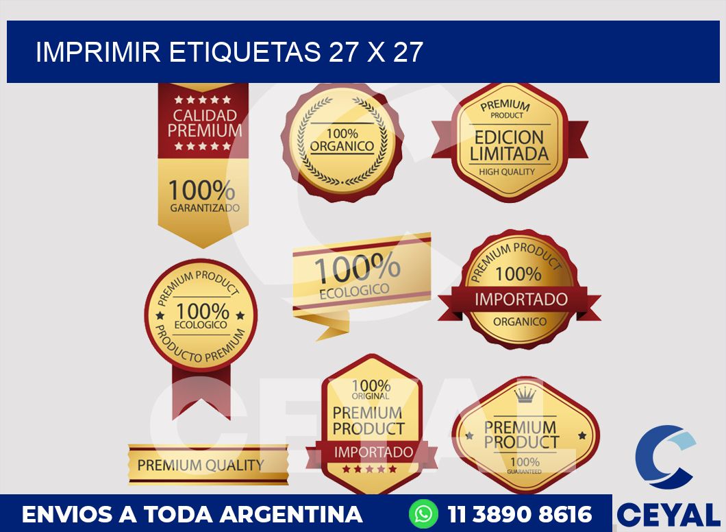 imprimir etiquetas 27 x 27