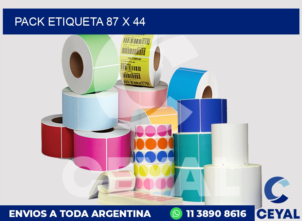 pack etiqueta 87 x 44