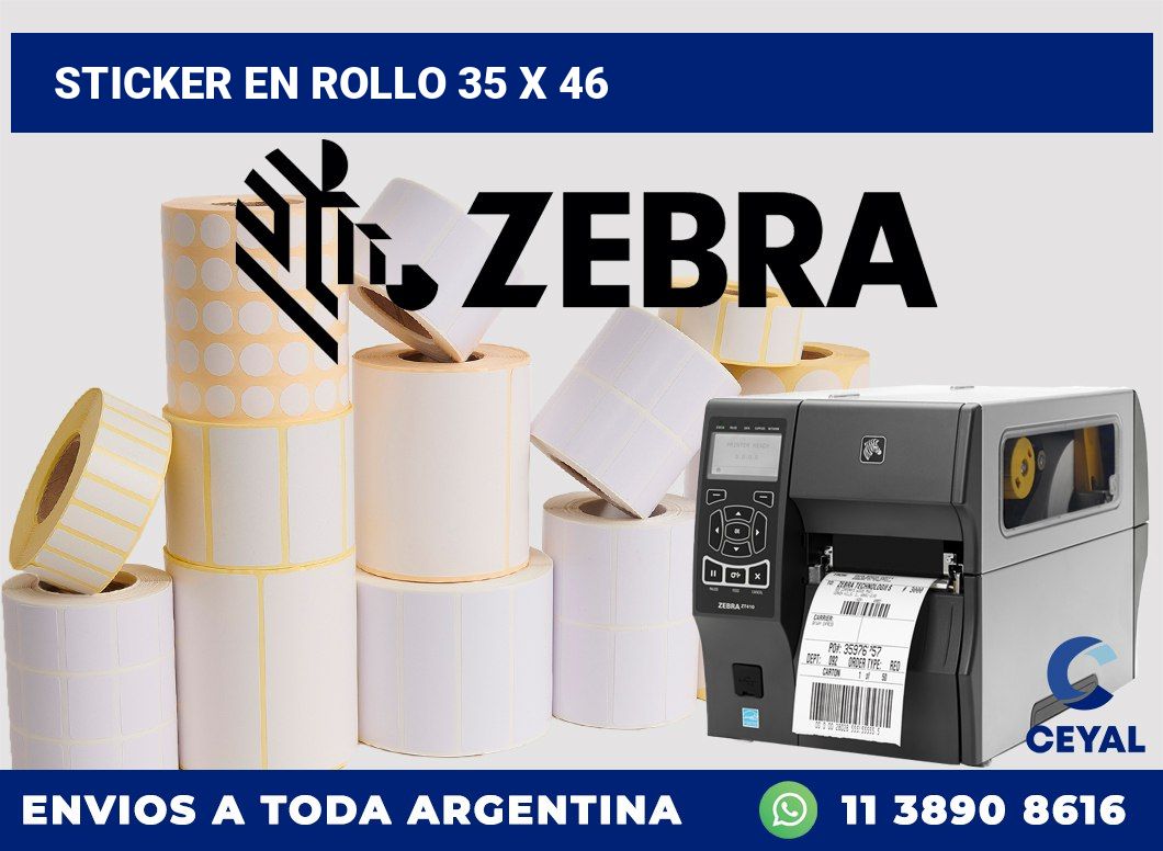 sticker en rollo 35 x 46