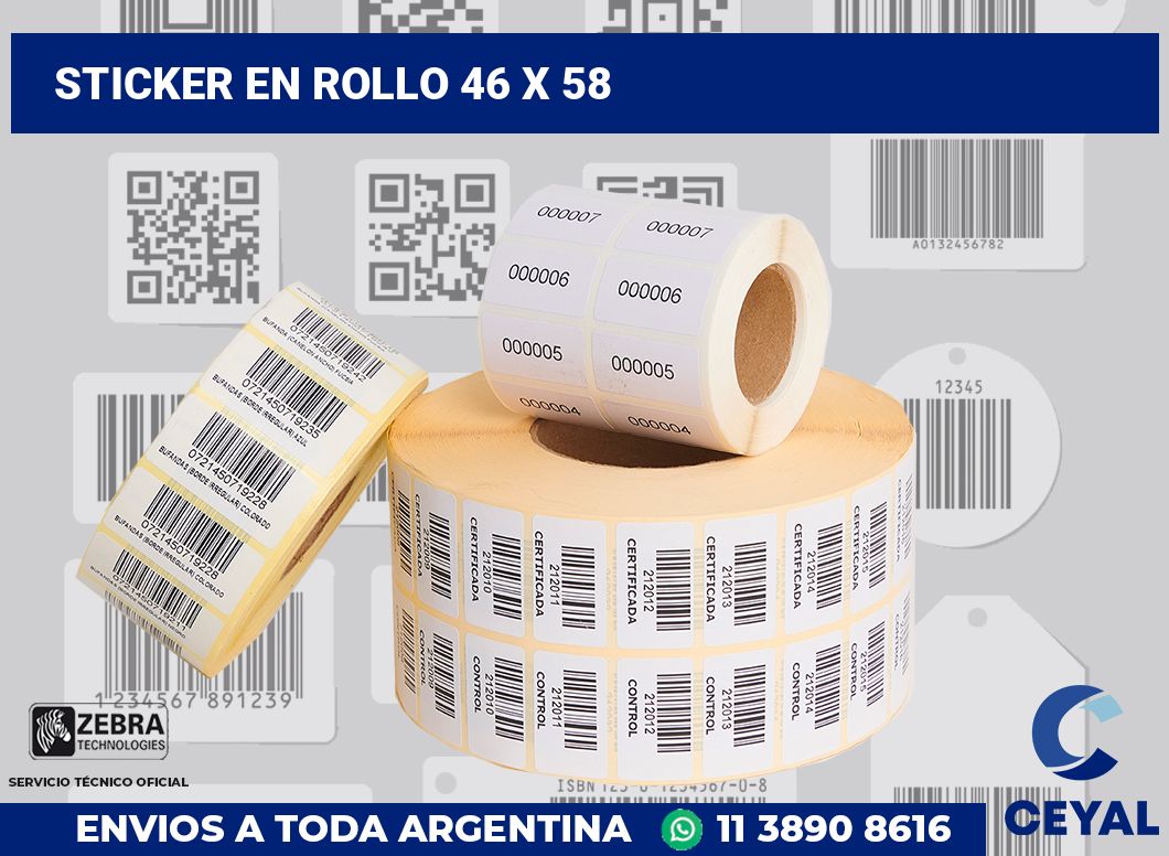 sticker en rollo 46 x 58
