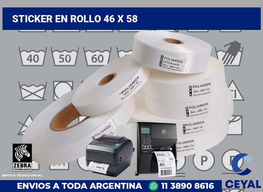 sticker en rollo 46 x 58
