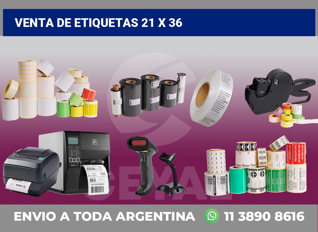 venta de etiquetas 21 x 36