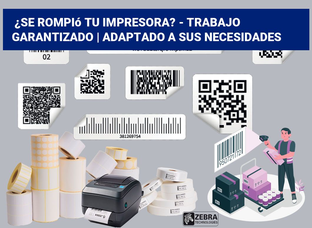 ¿Se rompió tu impresora? - Trabajo garantizado | Adaptado a sus necesidades
