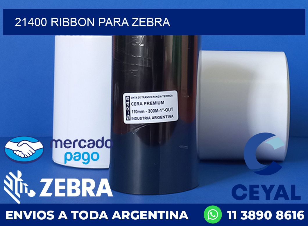 21400 ribbon para zebra