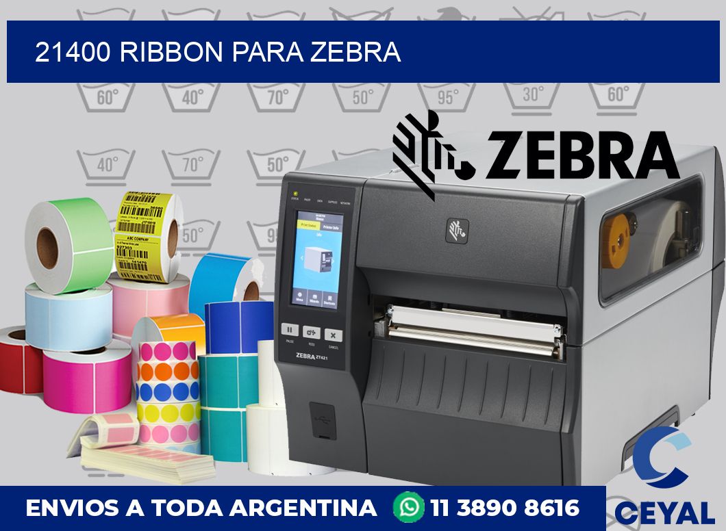 21400 ribbon para zebra