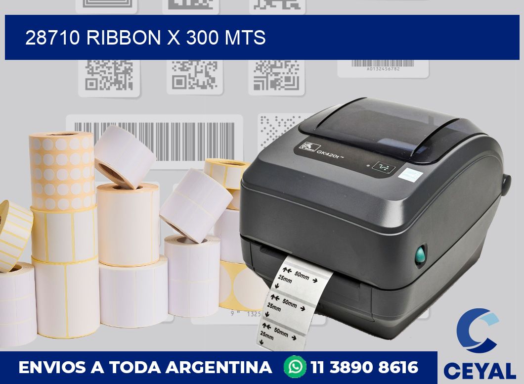 28710 ribbon x 300 mts
